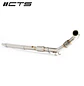 CTS Turbo Gen3 1.8T/2.0T TSI Downpipe with High-Flow Cat - IMPORTACION RAPIDA - Miniatura 2