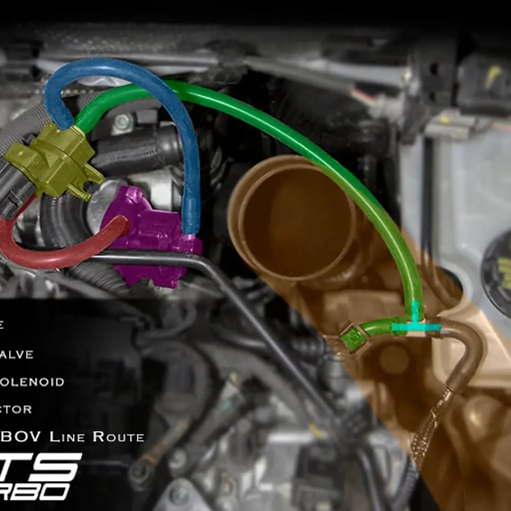 CTS TURBO 1.8TSI/2.0TSI BOV (BLOW OFF VALVE) KIT (EA888.3) - IMPORTACION RAPIDA 4