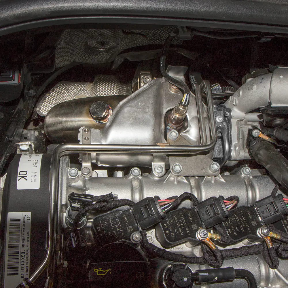 CTS Turbo MK6/MK7 Jetta 1.4T/1.5T, MK7 Golf 1.4TSI/1.5TSI 3″ Downpipe with HIGH-FLOW CAT for EA211 engines - IMPORTACION RAPIDA 3