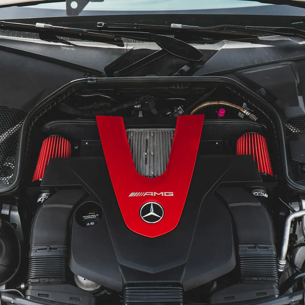 CTS Turbo Air Intake kit for Mercedes Benz M276 (V6 twin turbo) Engine C400/C450/C43AMG/E400 and more - IMPORTACION RAPIDA 6