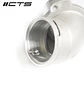 CTS Turbo CAST Turbo Muffler Delete – Gen1 2.0T TSI (EA888.1) - IMPORTACION RAPIDA - Miniatura 4