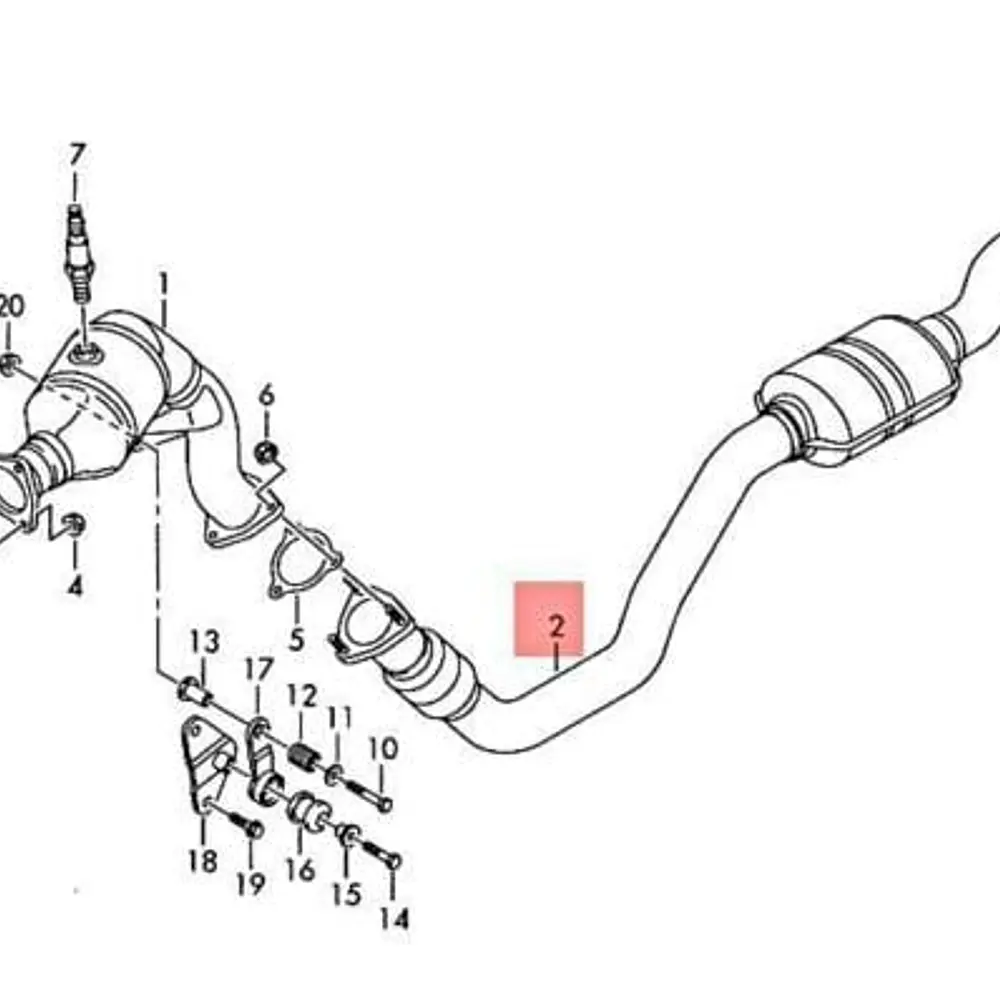 CTS Turbo B8/B8.5 Audi A4/A5/AllRoad/Q5 2.0T Non-resonated Downpipe - IMPORTACION RAPIDA 3