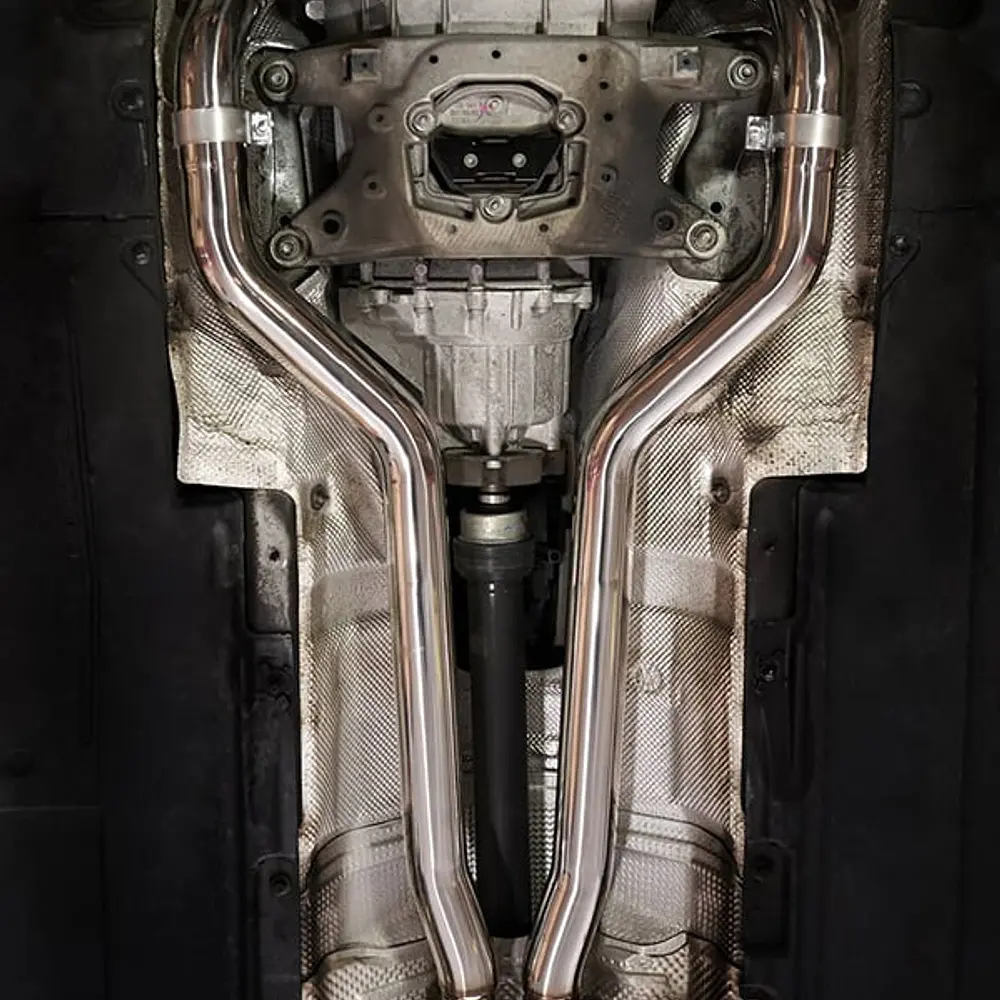 CTS Turbo Audi 3.0T Supercharged V6 Downpipe Set - IMPORTACION RAPIDA 3