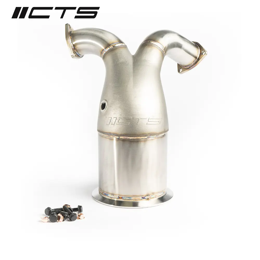 CTS Turbo 2018+ B9 Audi S4/S5 V6T 3.0T (EA839) HIGH-FLOW CAT - IMPORTACION RAPIDA 2