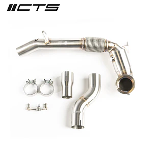 CTS Turbo EVO4 FWD High-Flow CAT MK8 VW GTI/8Y Audi A3 - IMPORTACION RAPIDA