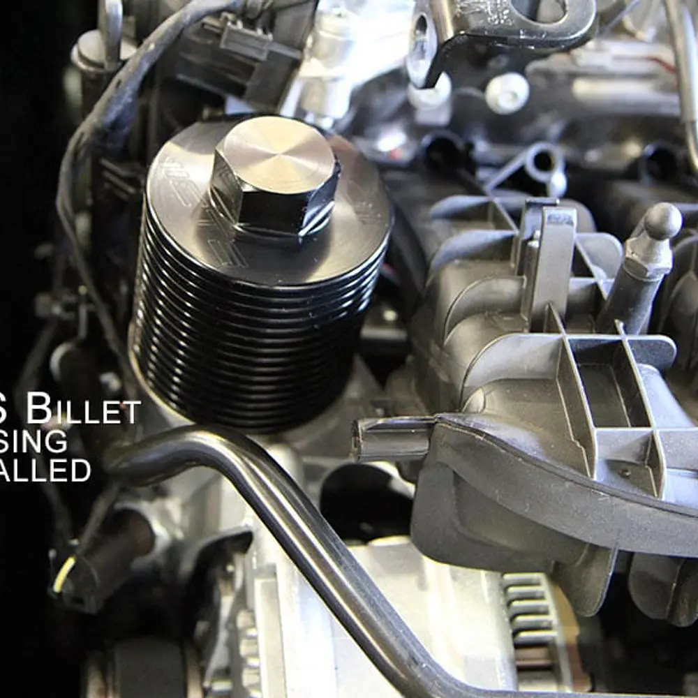 CTS B-Cool Billet MQB Engine Oil Filter Housing - IMPORTACION RAPIDA 4