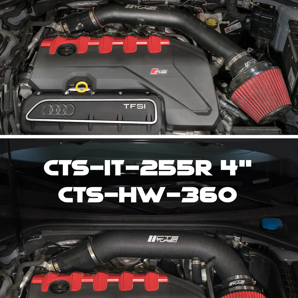CTS Turbo 4″ Turbo Inlet Pipe for 8V Audi RS3/8S Audi TT-RS - IMPORTACION RAPIDA 5
