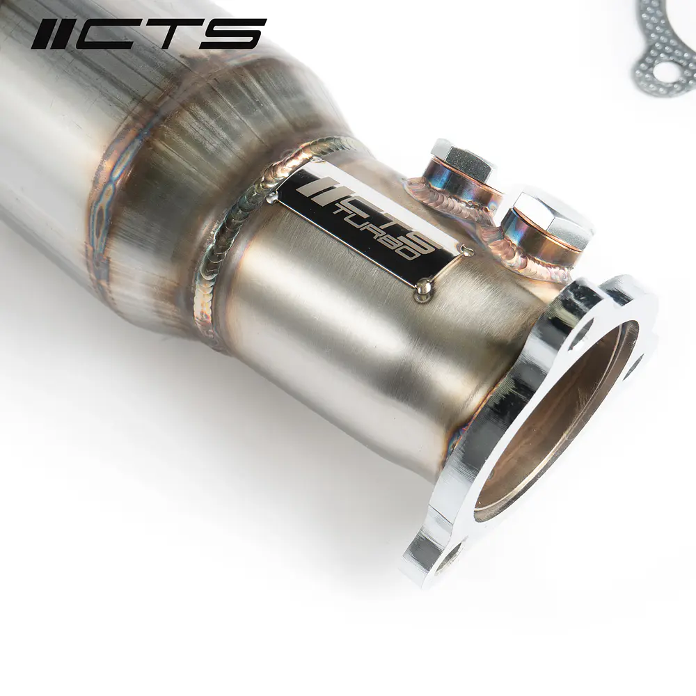CTS Turbo B6 Audi A4 1.8T High Flow Cat Pipe - IMPORTACION RAPIDA 2