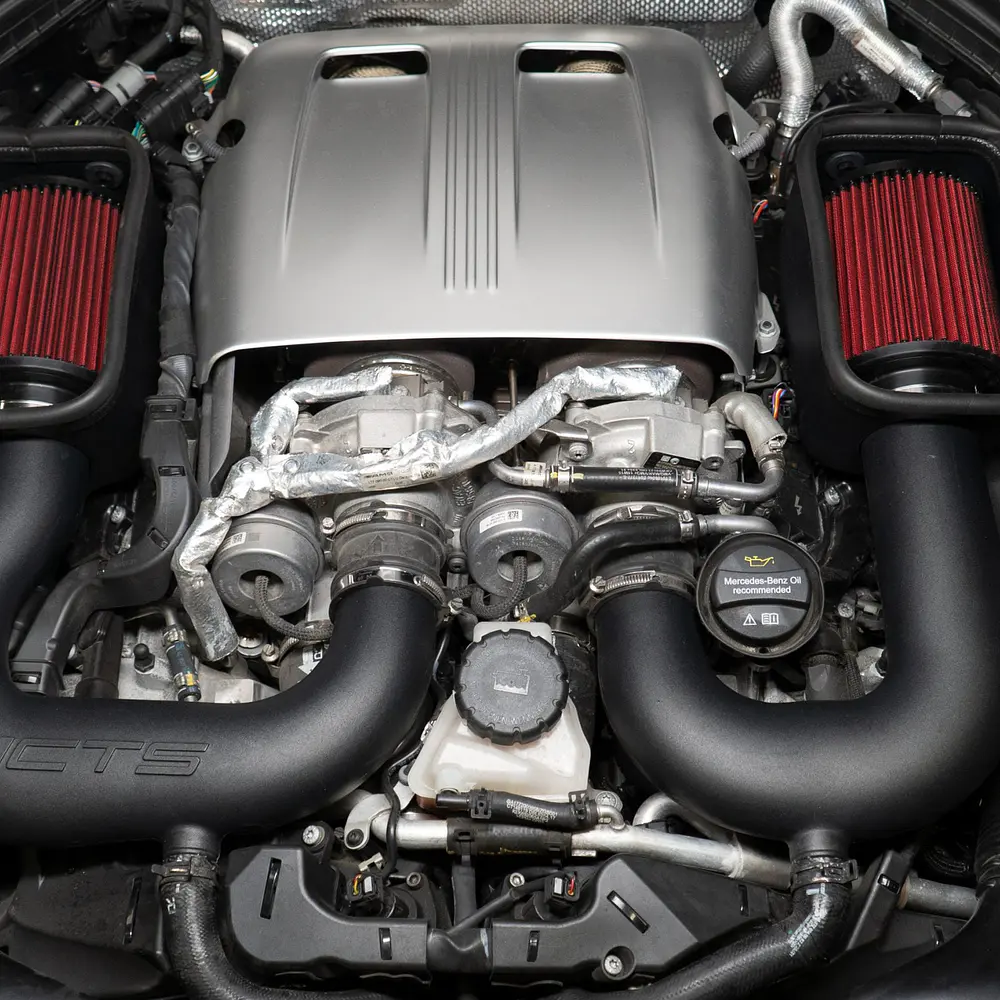 CTS TURBO HIGH-FLOW INTAKE SYSTEM FOR MERCEDES-BENZ AMG W205/M177 C63/63S/GLC63/GLC63S - IMPORTACION RAPIDA 5