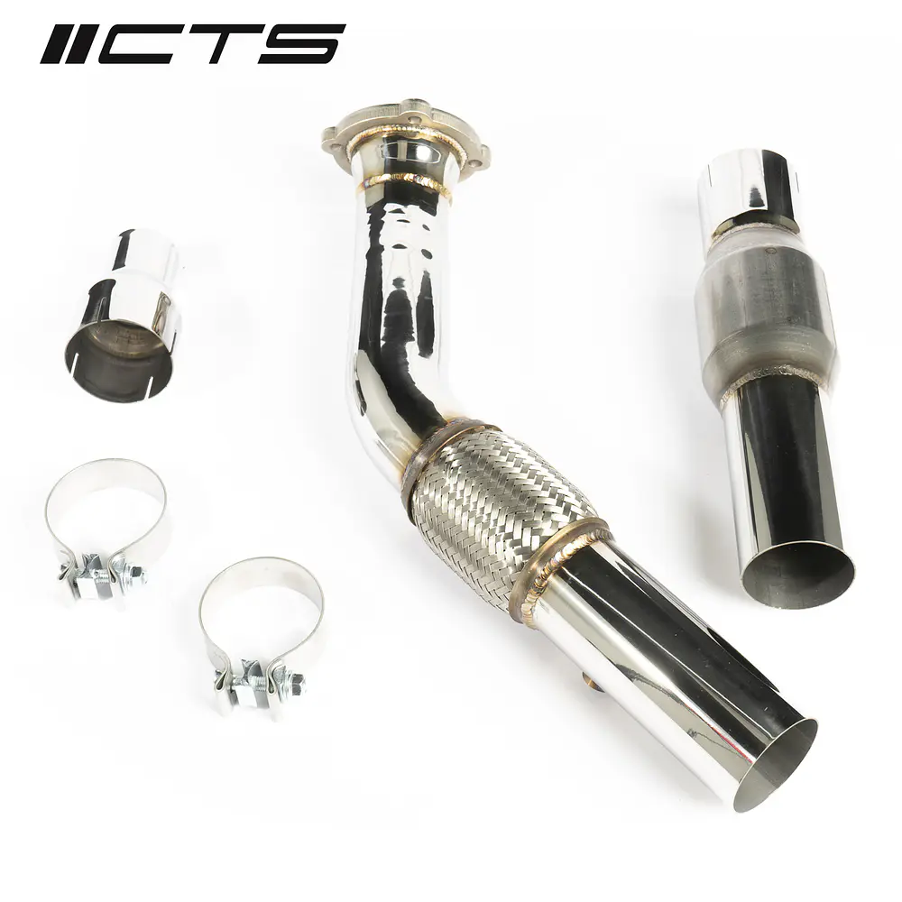CTS Turbo MK4 1.8T Downpipe High-Flow Cat - IMPORTACION RAPIDA 2
