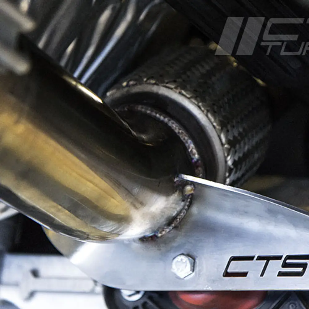 CTS Turbo MK6 Golf R 2.0T, MK2 Audi TT Quattro/TT-S 2.0T, 8P A3 Quattro/S3 2.0T High Flow CAT Downpipe - IMPORTACION RAPIDA 2