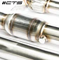 CTS Turbo MK6 Golf R 2.0T, MK2 Audi TT Quattro/TT-S 2.0T, 8P A3 Quattro/S3 2.0T High Flow CAT Downpipe - IMPORTACION RAPIDA - Miniatura 4