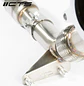 CTS Turbo MK6 Golf R 2.0T, MK2 Audi TT Quattro/TT-S 2.0T, 8P A3 Quattro/S3 2.0T High Flow CAT Downpipe - IMPORTACION RAPIDA - Miniatura 6
