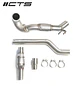 CTS Turbo MQB VW Tiguan and Audi Q3 AWD 1.8T/2.0T High-Flow Cat - IMPORTACION RAPIDA - Miniatura 1