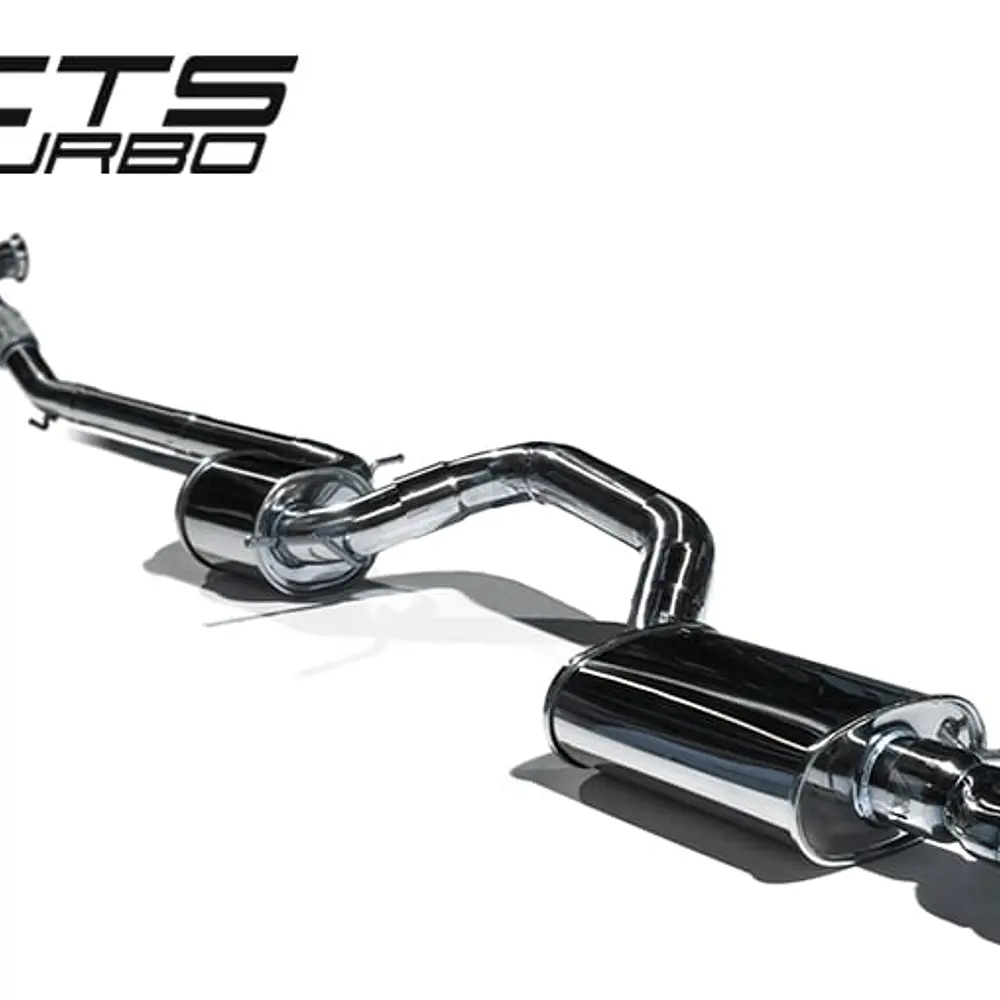 CTS Turbo VW MK6 Jetta Gen3 1.8T/2.0T 3″ Turbo-back Exhaust High-Flow Cat - IMPORTACION RAPIDA 1