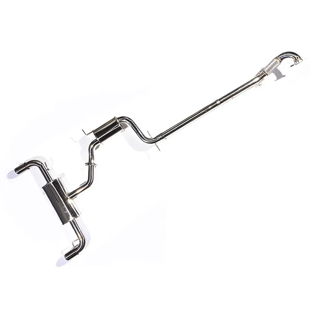 CTS Turbo VW MK6 GTI 3″ Turbo Back Exhaust High-Flow Cat - IMPORTACION RAPIDA 3