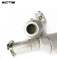 CTS Turbo HIGH-FLOW cat set for Mercedes Benz C43 C400 C450 E43 E400 E450 with M276 engine - IMPORTACION RAPIDA - Miniatura 3