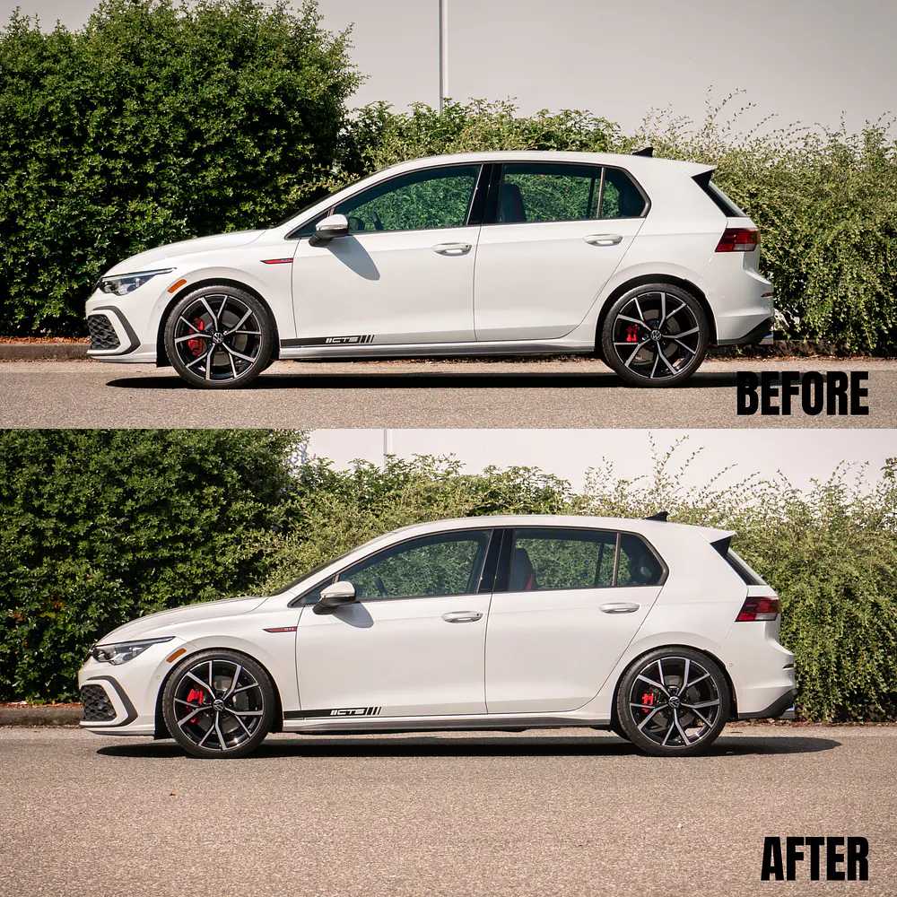 CTS Turbo MK8 Golf GTI Lowering Spring Set - IMPORTACION RAPIDA 7