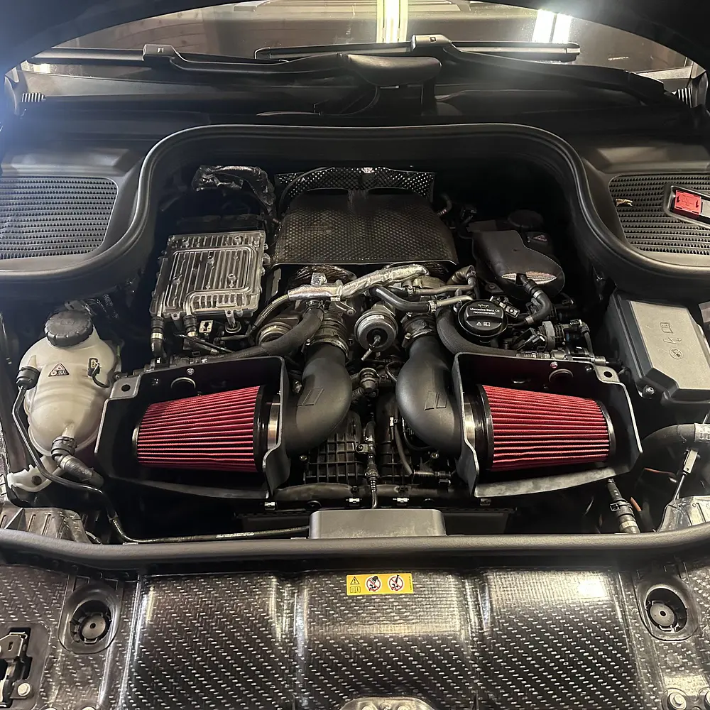 CTS Turbo Mercedes-Benz M177/W213 E63/E63S, AMG GT 63/63S, AMG GLE63S, AMG 63S Intake System - IMPORTACION RAPIDA 8