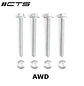 CTS TURBO Rear Subframe Bushing Insert Kit: MK5/MK6/MK7/8P/8V/MK2/MK3 Audi - IMPORTACION RAPIDA - Miniatura 2