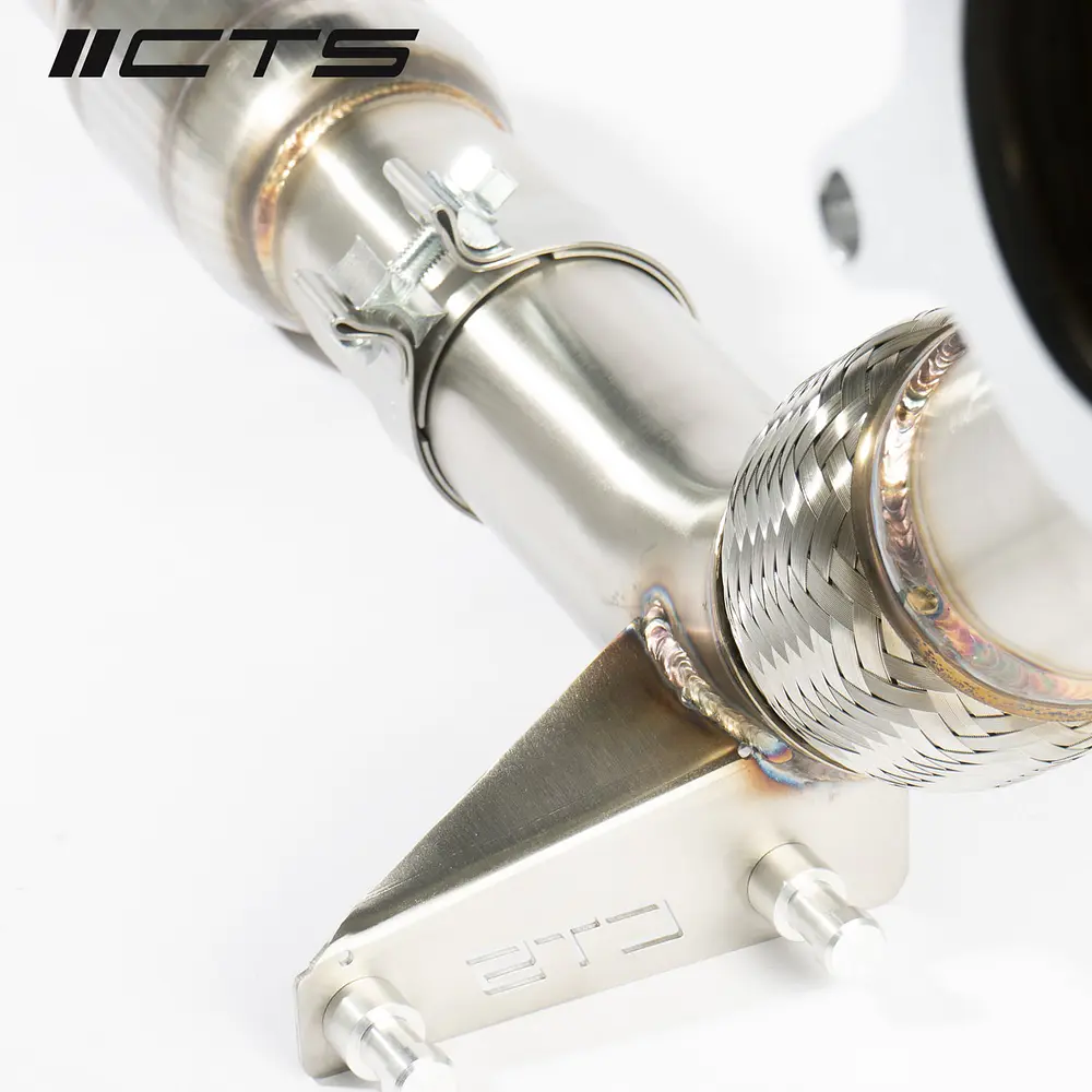 CTS Turbo MK1 VW Tiguan and 8U Audi Q3 1.8T/2.0T High-Flow Cat Downpipe (2009-2017) - IMPORTACION RAPIDA 5