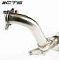CTS Turbo MK1 VW Tiguan and 8U Audi Q3 1.8T/2.0T High-Flow Cat Downpipe (2009-2017) - IMPORTACION RAPIDA - Miniatura 7