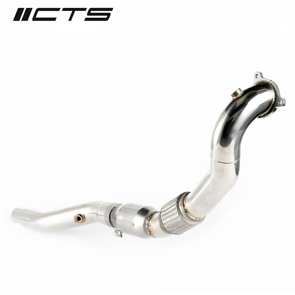 CTS Turbo TT225Q/8L S3 High-Flow Cat - IMPORTACION RAPIDA 2