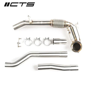 CTS Turbo EVO4 AWD High-Flow CAT MK8 VW Golf R/8Y Audi S3 - IMPORTACION RAPIDA