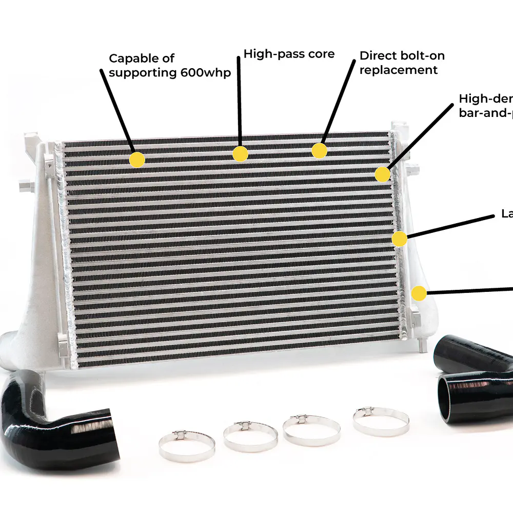 CTS Turbo VW MQB MK8 GTI/GOLF R DIRECT FIT INTERCOOLER - IMPORTACION RAPIDA 5