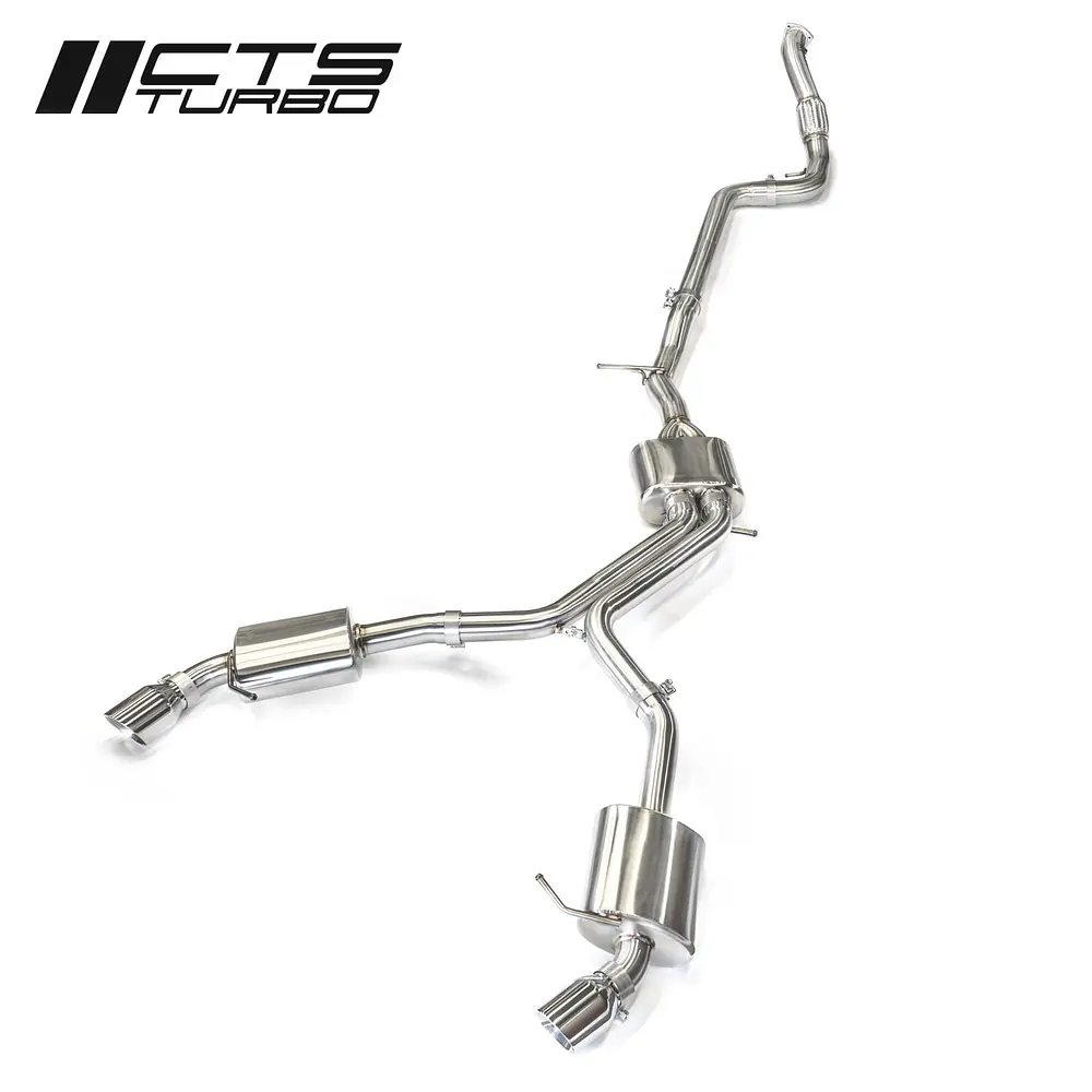 CTS Turbo B9 Audi A4 2.0T Catback Exhaust System (2017-2024) - IMPORTACION RAPIDA 1