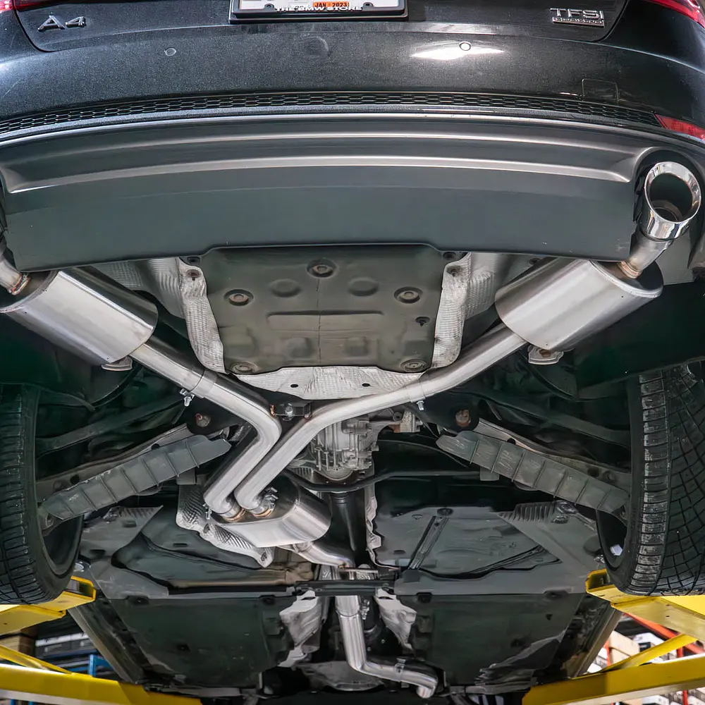 CTS Turbo B9 Audi A4 2.0T Catback Exhaust System (2017-2024) - IMPORTACION RAPIDA 3