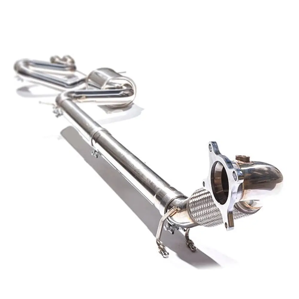 CTS Turbo VW MK5 GTI 3″ Turbo-back Exhaust High-Flow Cat - IMPORTACION RAPIDA 3