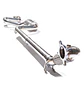 CTS Turbo VW MK5 GTI 3″ Turbo-back Exhaust High-Flow Cat - IMPORTACION RAPIDA - Miniatura 3