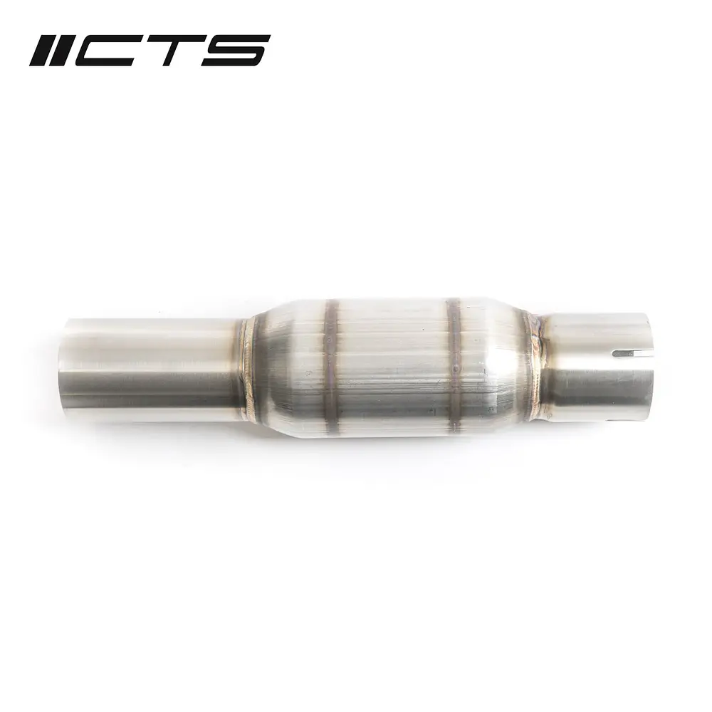 CTS Turbo High Flow Cat for use with CTS-EXH-DP-0015 - IMPORTACION RAPIDA