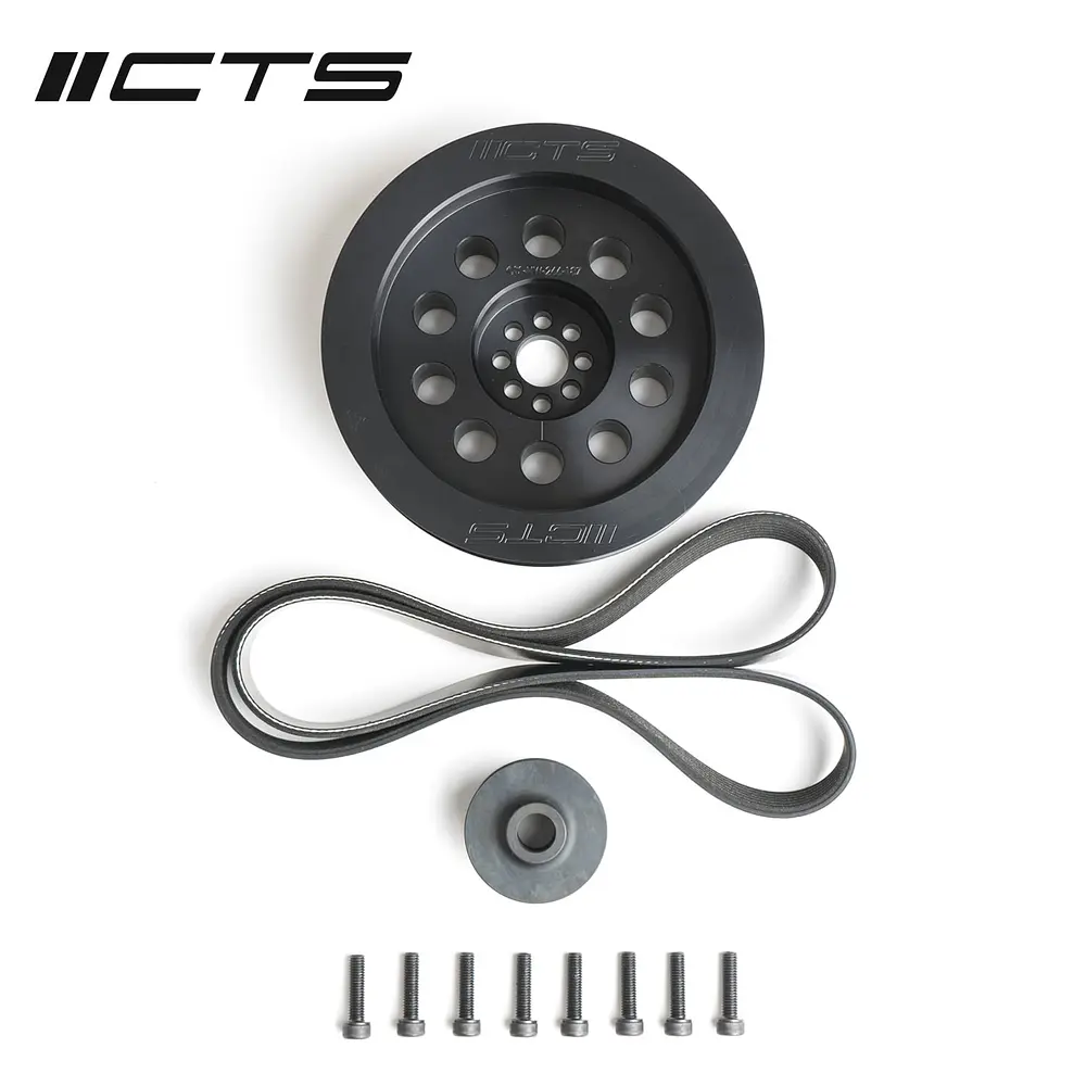 CTS Turbo 3.0T V6 Dual Pulley Upgrade Kit (Press-on, 187mm) - IMPORTACION RAPIDA 1
