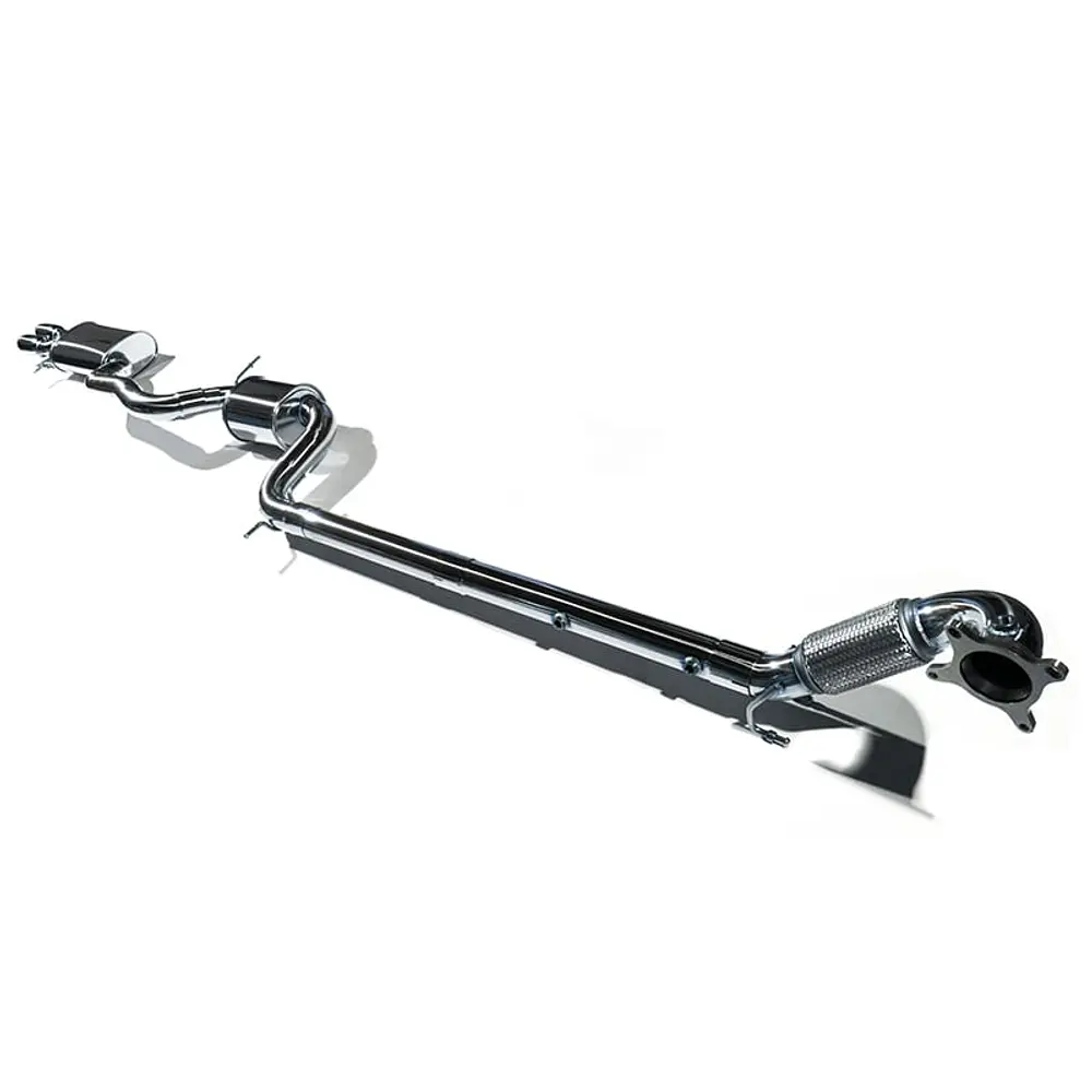 CTS Turbo VW MK6 Jetta 2.0TSI Gen1 3″ Turbo-back Exhaust with High-Flow Cat - IMPORTACION RAPIDA 3