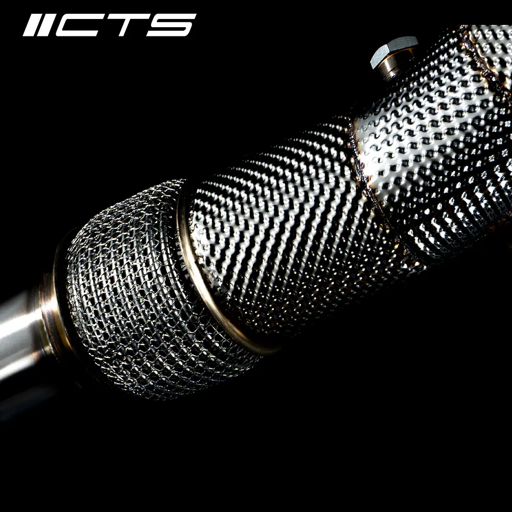 CTS Turbo Audi C7/C7.5 S6/S7/RS7 4.0T Cast Downpipe Set with High Flow Cats - IMPORTACION RAPIDA 3