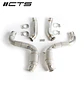 CTS TURBO MERCEDES-BENZ AMG W205/M177 C63/63S DOWNPIPES HIGH-FLOW CATS - IMPORTACION RAPIDA - Miniatura 1