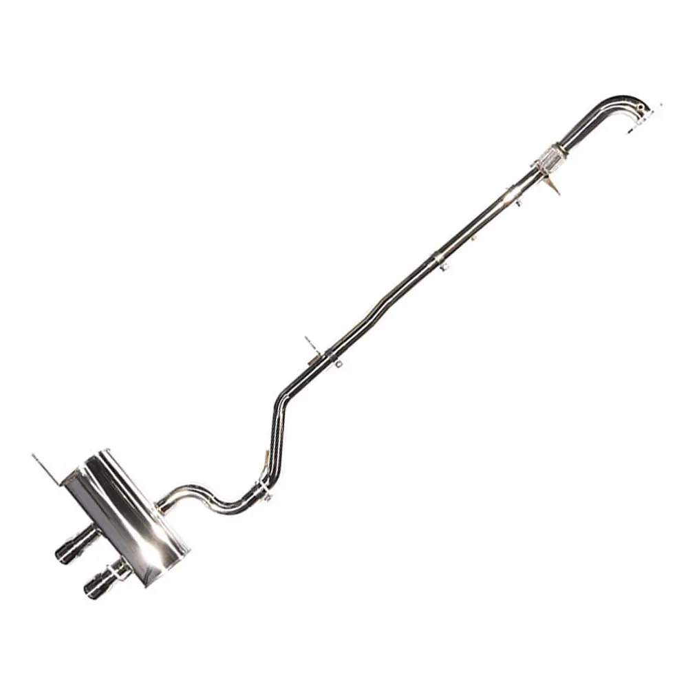 CTS Turbo VW MK6 Golf R 3″ Turbo Back Exhaust High-Flow Cat - IMPORTACION RAPIDA 3
