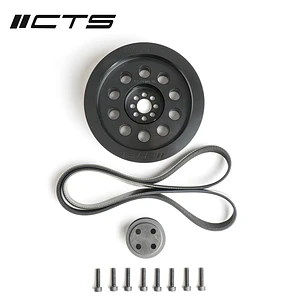 CTS Turbo 3.0T V6 Dual Pulley Upgrade Kit (bolt-on, 180mm) - IMPORTACION RAPIDA
