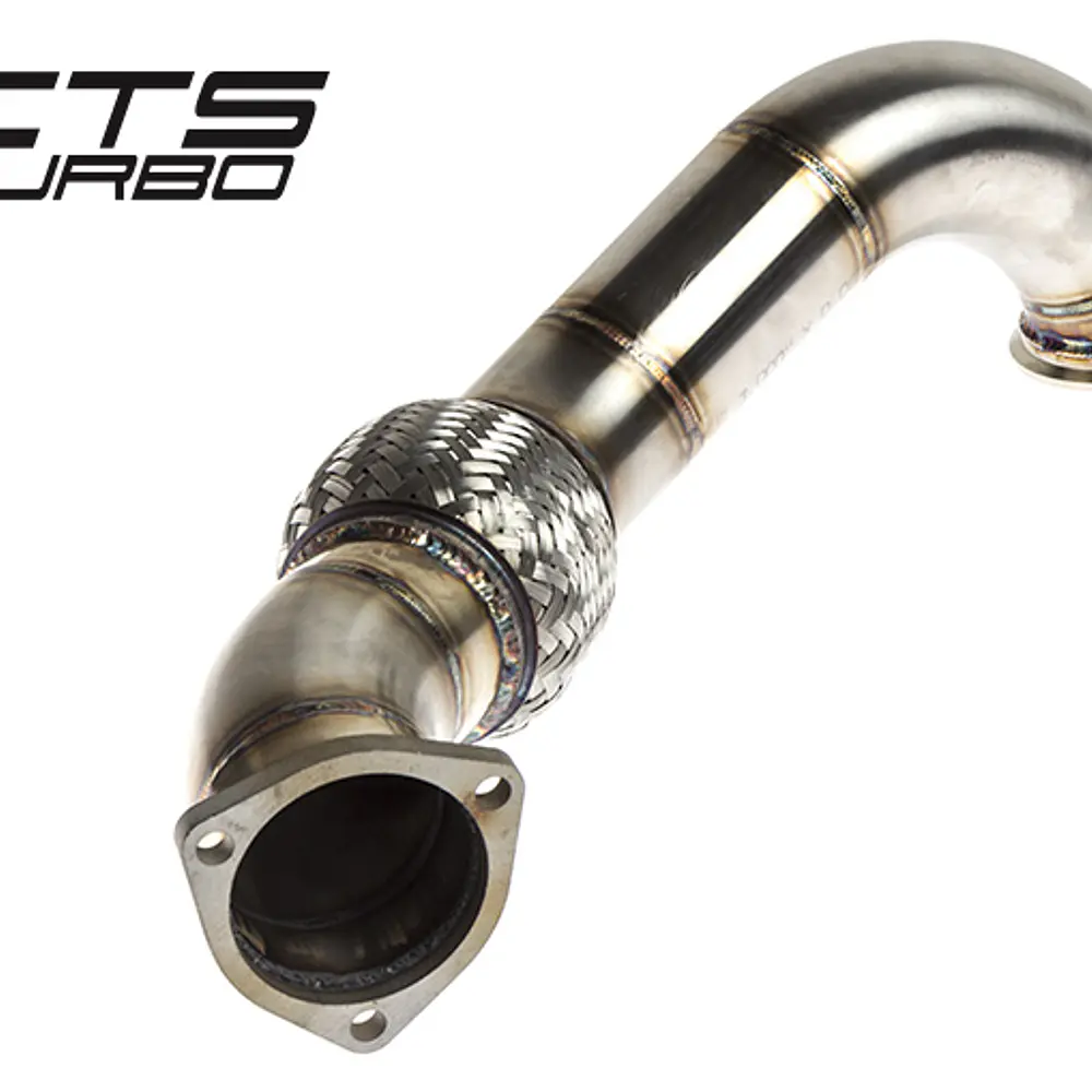 CTS MK3 VR6 Downpipe 3″ T4 Vband - IMPORTACION RAPIDA