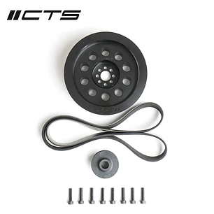 CTS Turbo 3.0T V6 Dual Pulley Upgrade Kit (Press-on, 180mm) - IMPORTACION RAPIDA