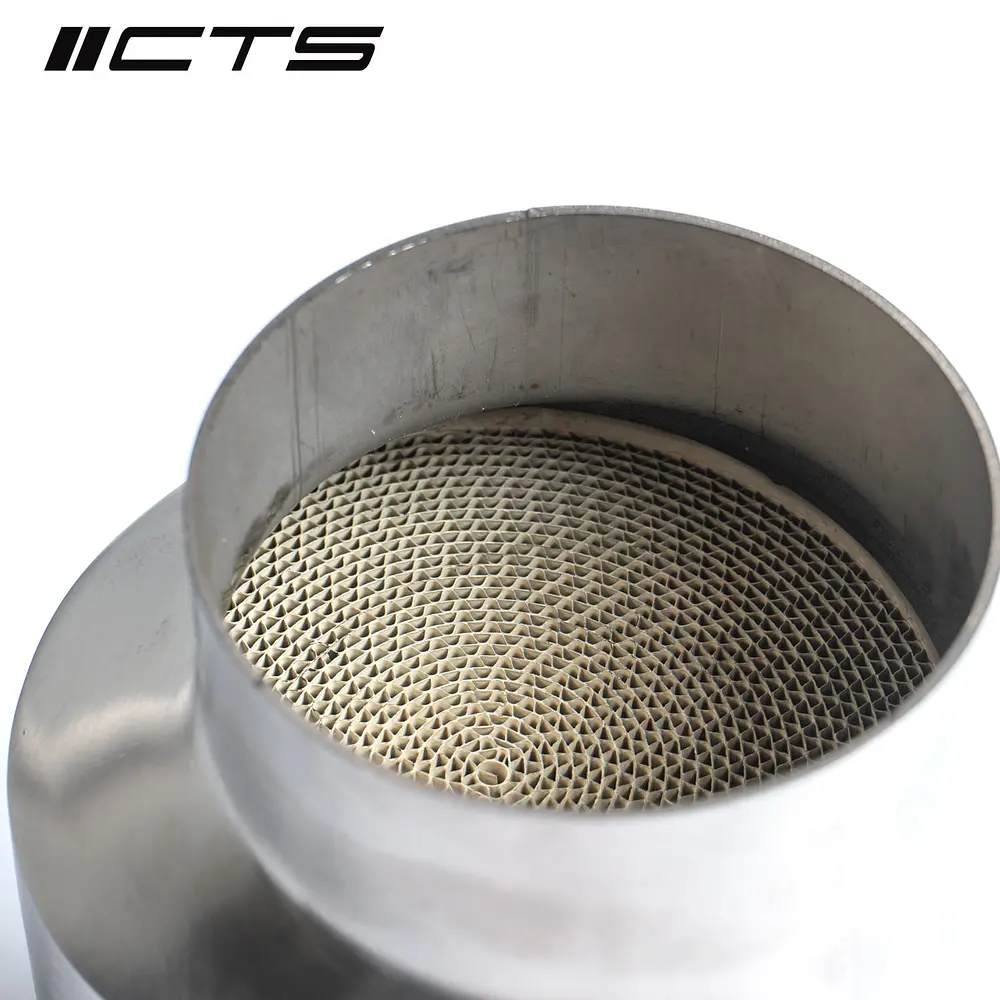 CTS Turbo 8V/8Y RS3 and 8S TTRS 2.5T EVO 3.5″ Single High-Flow CAT - IMPORTACION RAPIDA 5