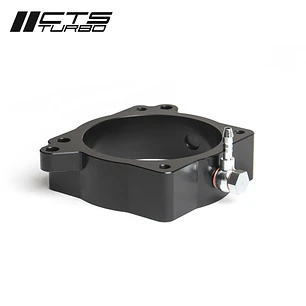 CTS Turbo RS3/TTRS (8V.2/8S) 2018+ Throttle Body Spacer with Boost Tap and Meth Injection Port - IMPORTACION RAPIDA