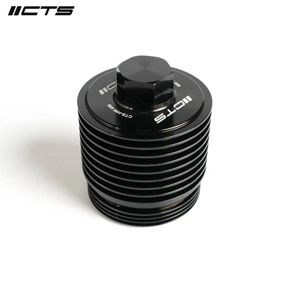 CTS B-COOL BILLET OIL FILTER HOUSING FOR MERCEDES-BENZ E63/E63S M157 - IMPORTACION RAPIDA 1