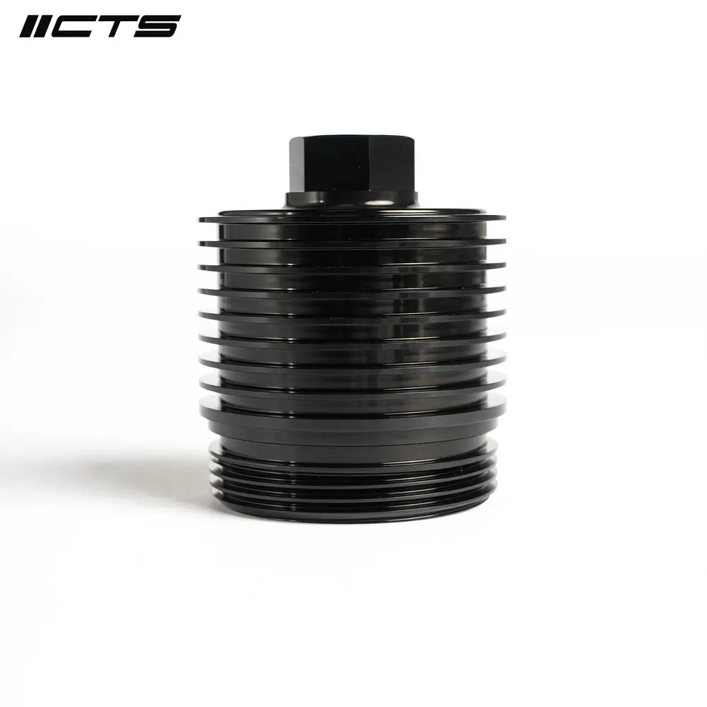 CTS B-COOL BILLET OIL FILTER HOUSING FOR MERCEDES-BENZ E63/E63S M157 - IMPORTACION RAPIDA 4