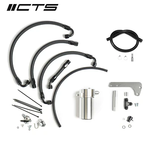 CTS Turbo MK6 Golf R/MK2 TT-S/8P A3 Catch Can for Billet Valve Cover - IMPORTACION RAPIDA