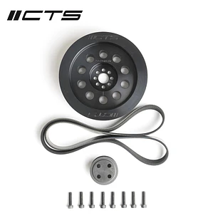 CTS Turbo 3.0T V6 Dual Pulley Upgrade Kit (bolt-on, 187mm) - IMPORTACION RAPIDA