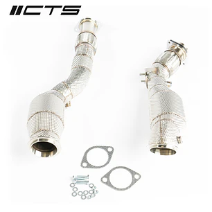 CTS Turbo BMW S58 F97/G01 X3M/X3MC & F98/G02 X4M/X4MC High-Flow CATS - IMPORTACION RAPIDA