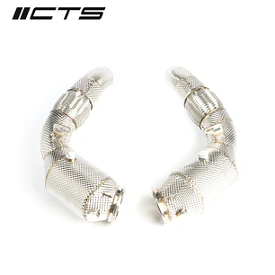 CTS Turbo BMW S63 F10 M5/M5C & F06/F12/F13 M6/M6C High-Flow CATS - IMPORTACION RAPIDA